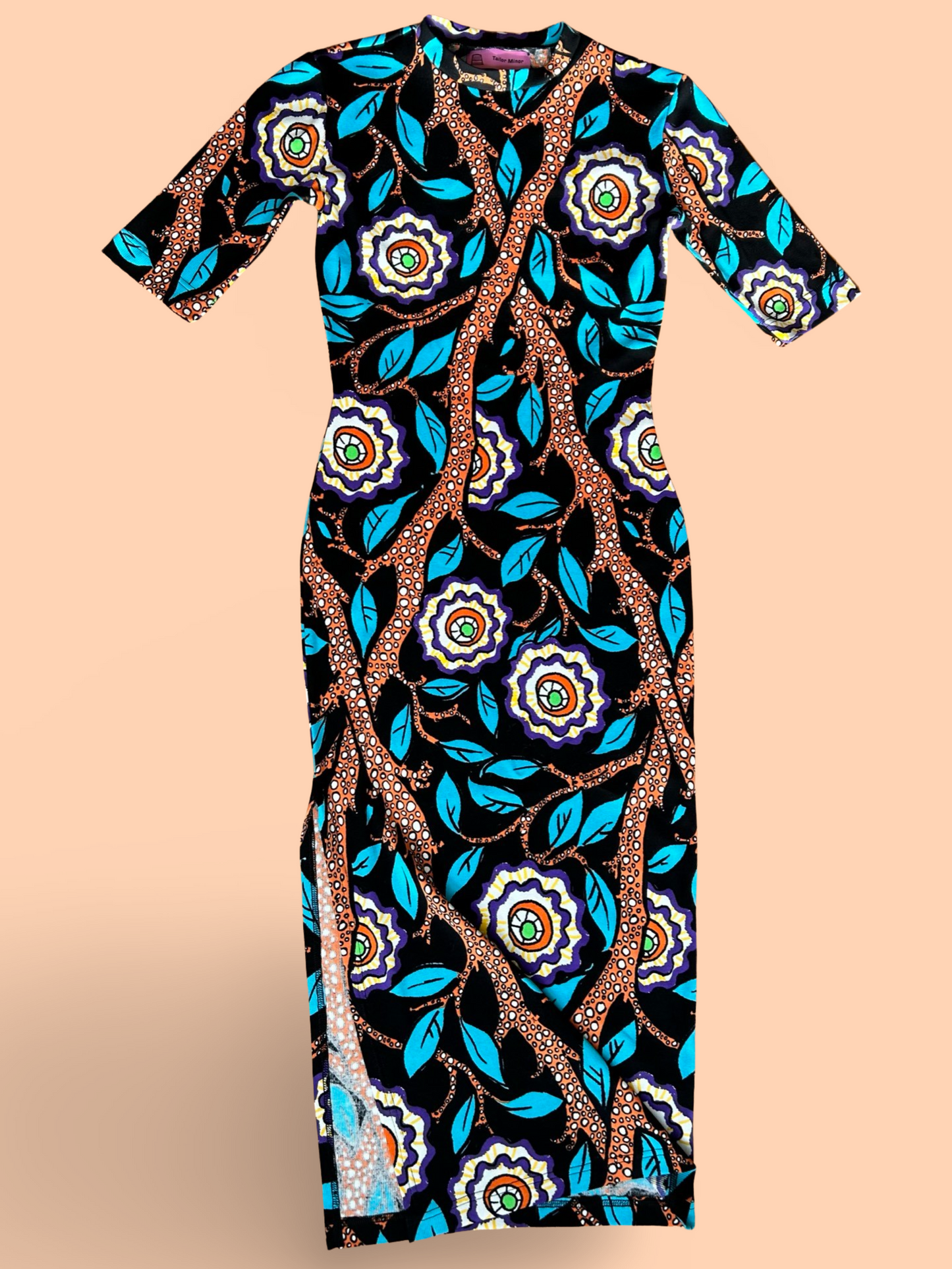 ‘Tree of Life’ print Dress (M)